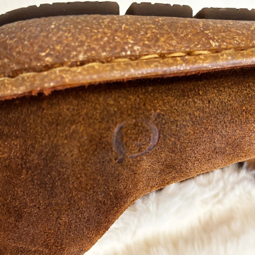 Born Naya Brown Suede Slip On Loafers Flats Womens 8 39 - Picture 7 of 8